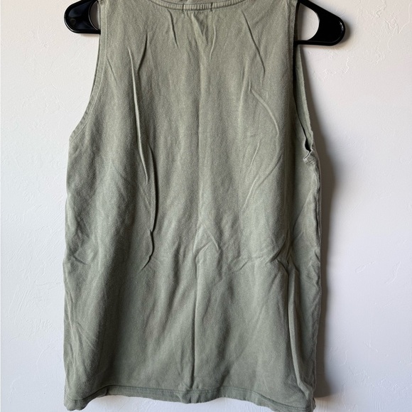 Zutter Olive Rock & Roll Graphic Tank Top - Picture 2 of 3